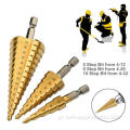 3pcs High-Speed ​​Step Step Drill Bit